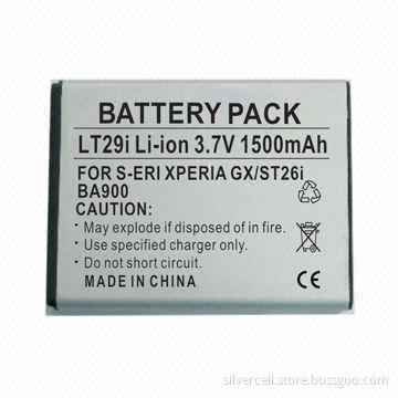 Mobile Phone Battery for Siemens LT29i with 1,500mAh Capacity